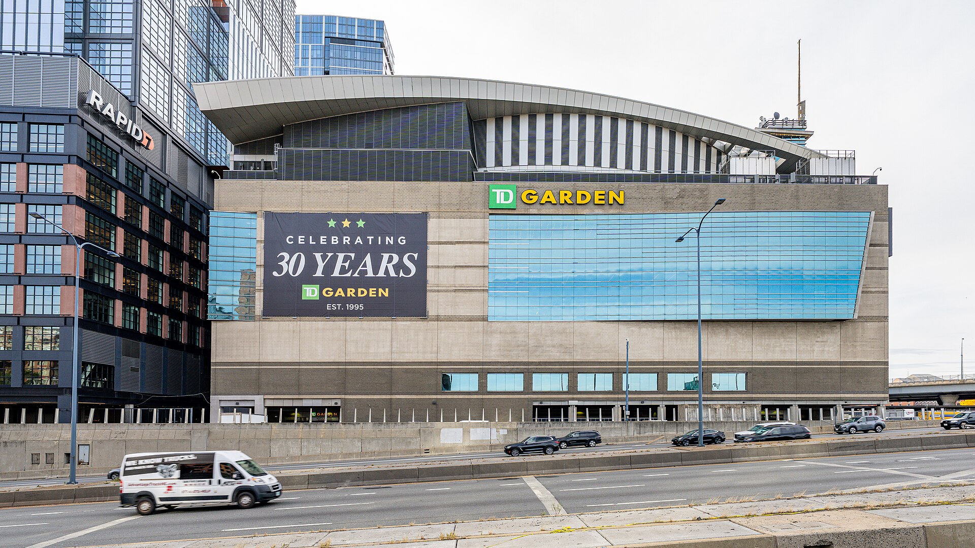 TD Garden, home of the Boston Celtics