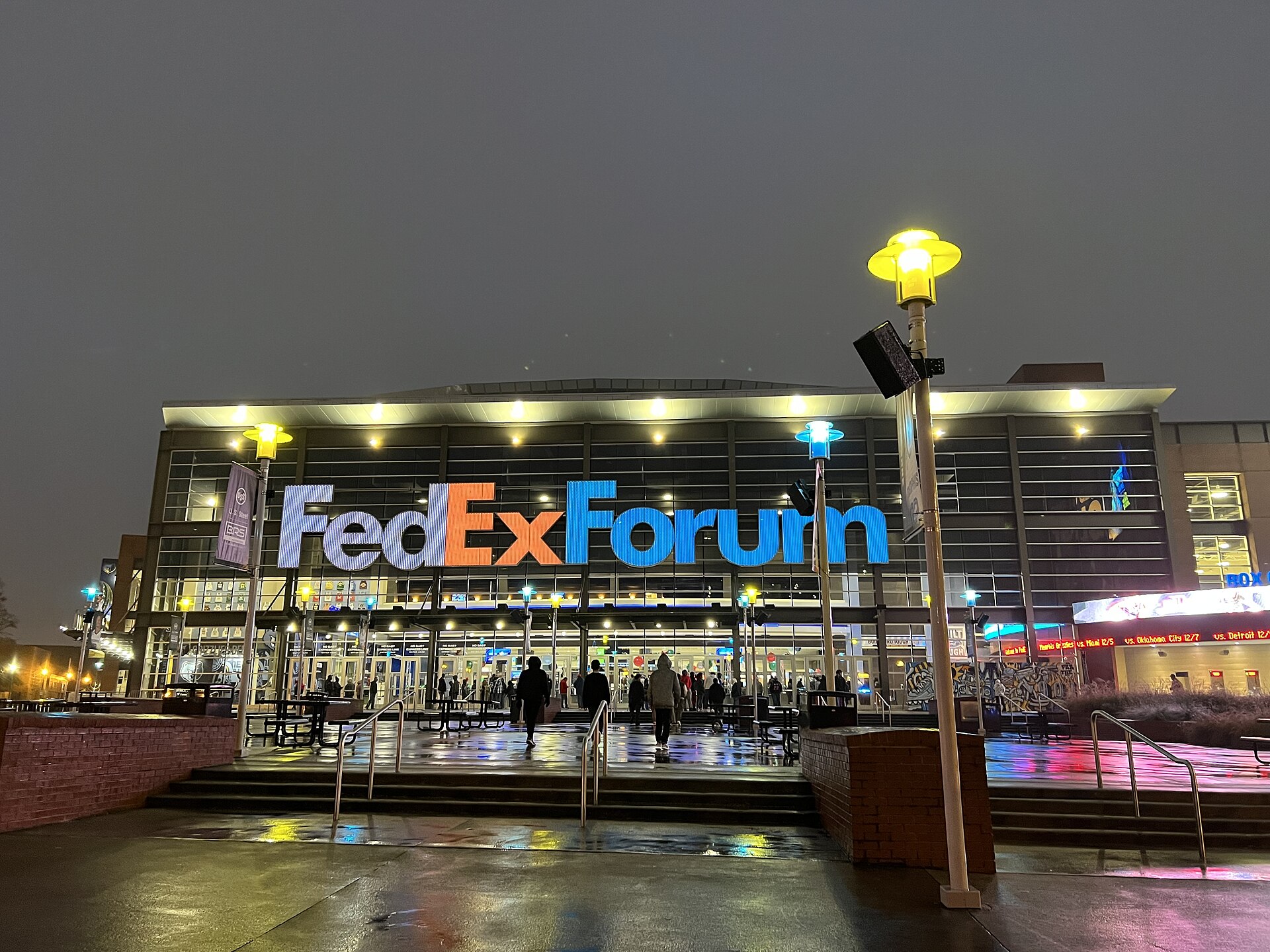 FedExForum, home of the Memphis Grizzlies