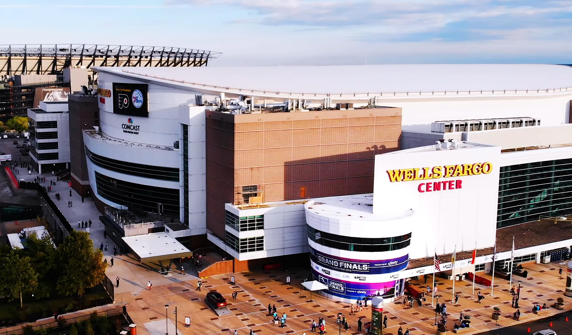 Xfinity Mobile Arena, home of the Philadelphia 76ers