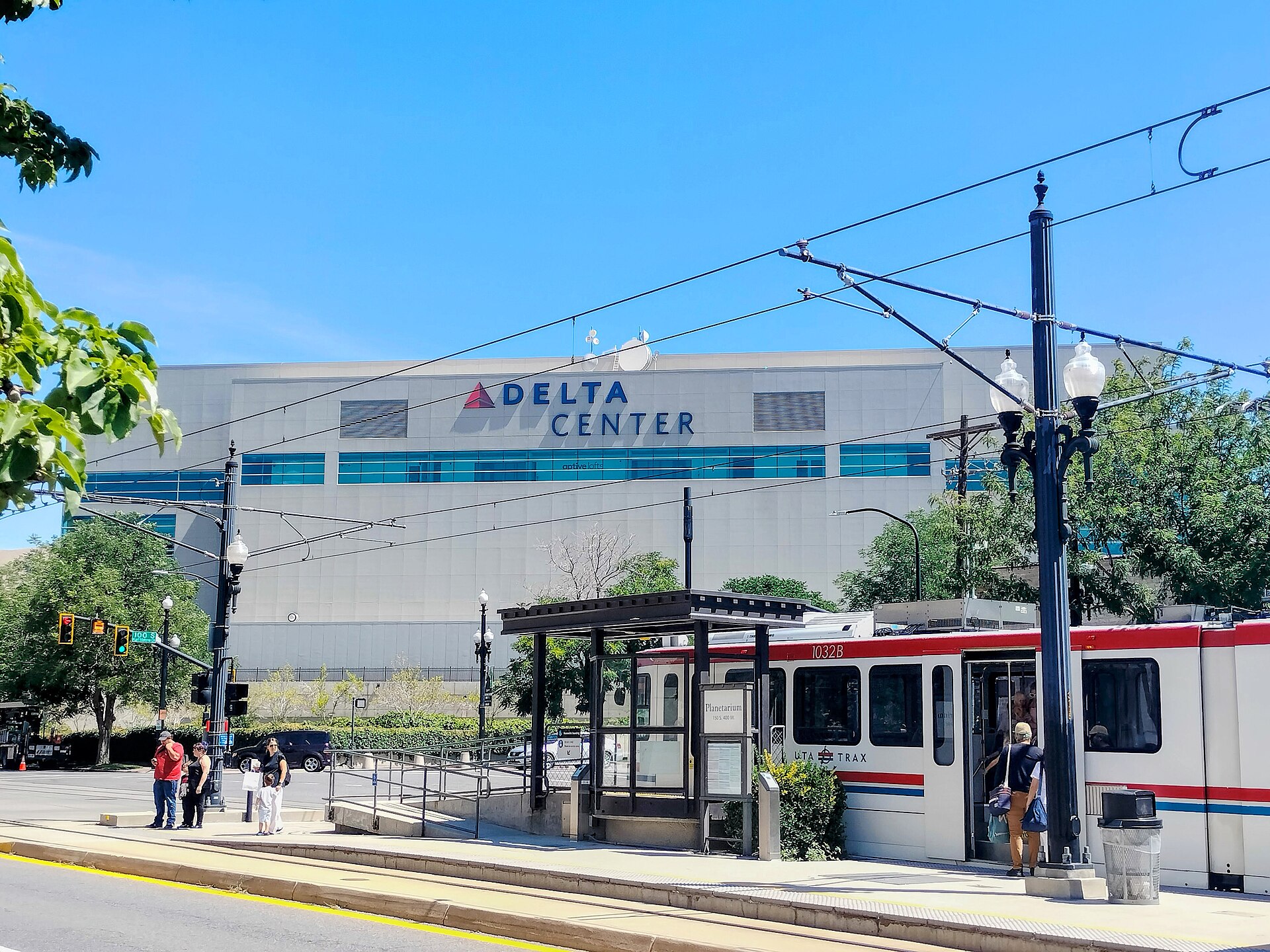 Delta Center, home of the Utah Jazz