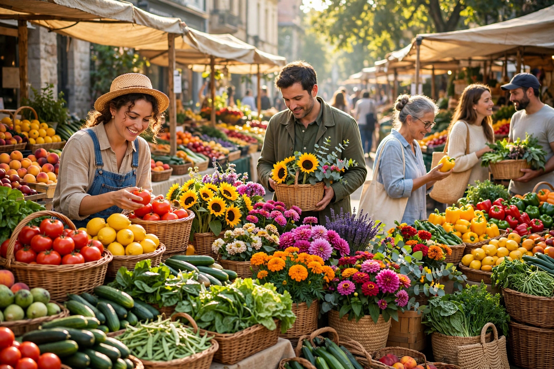 Farmers markets