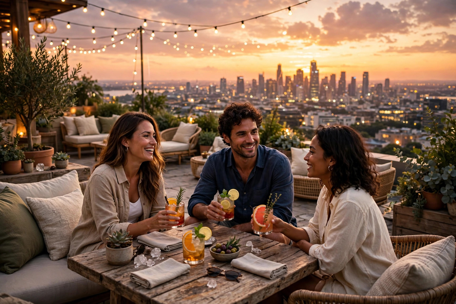 Rooftop bars