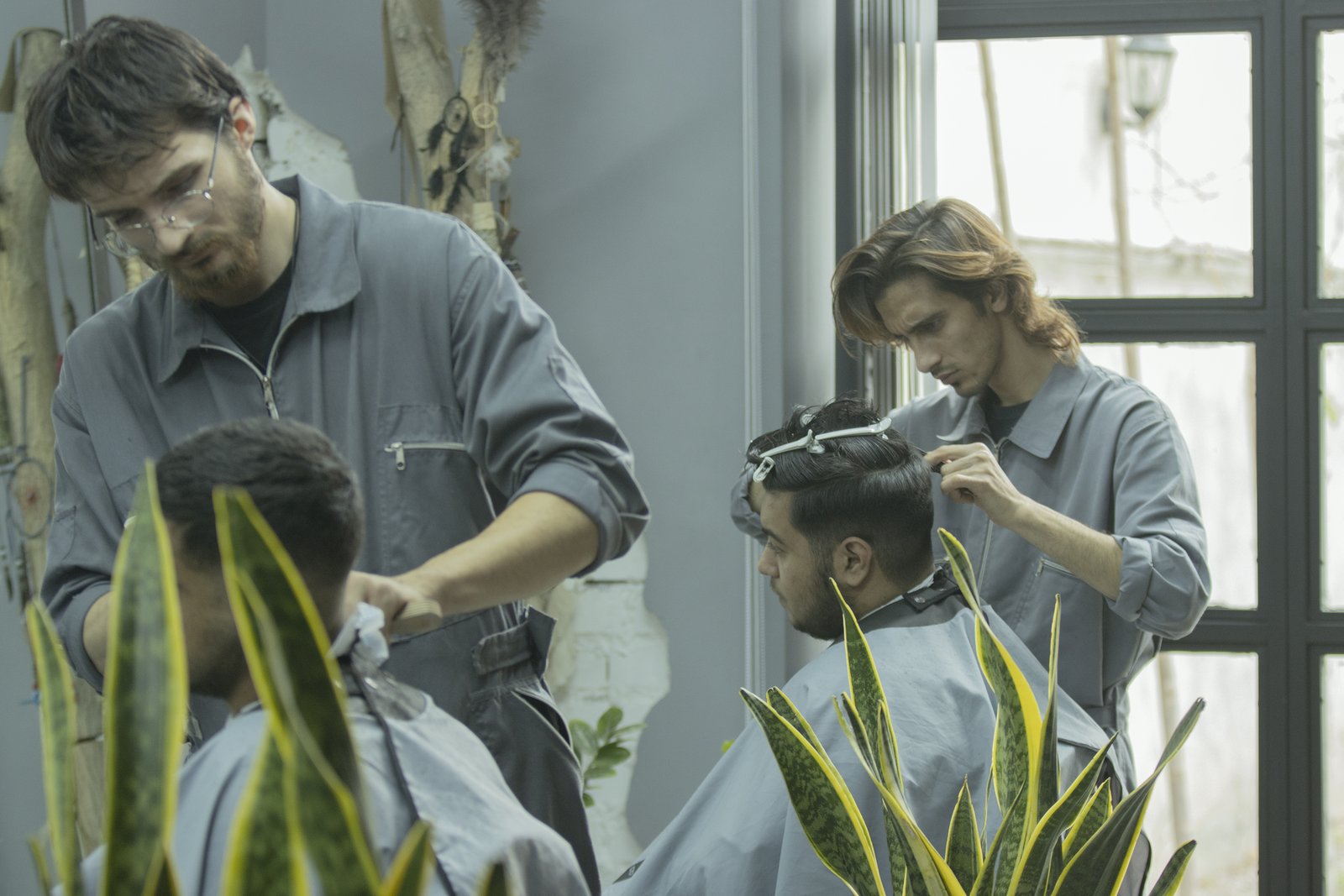 Domenic's Unisex Hair Design — Fades and barber-style cuts as well as women's colour and styling — one shop for the whole household., Abbotsford