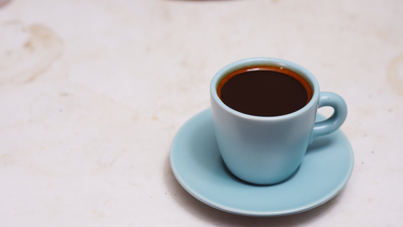 A cup of espresso