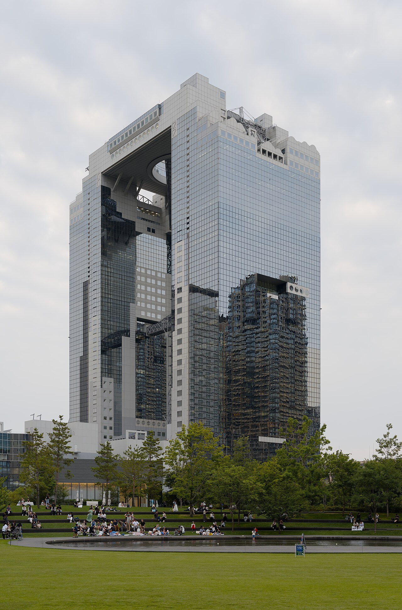 Umeda Sky Building from Umekita Park Osaka 16 June 2026 dllu.jpg