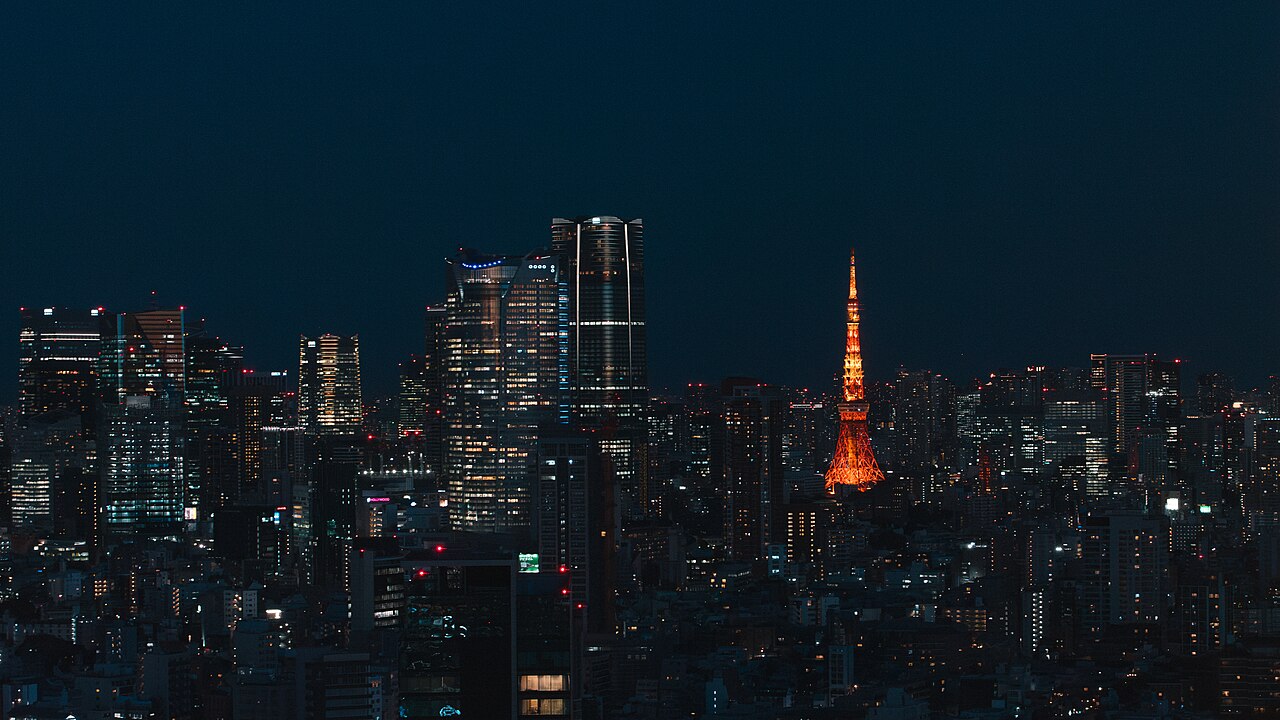 File:Minato City, Tokyo, Japan (Night).jpg