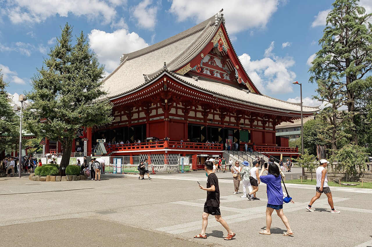 File:Main Hall, Sensō-ji Temple, Tokyo, 20240824 1104 5619.jpg