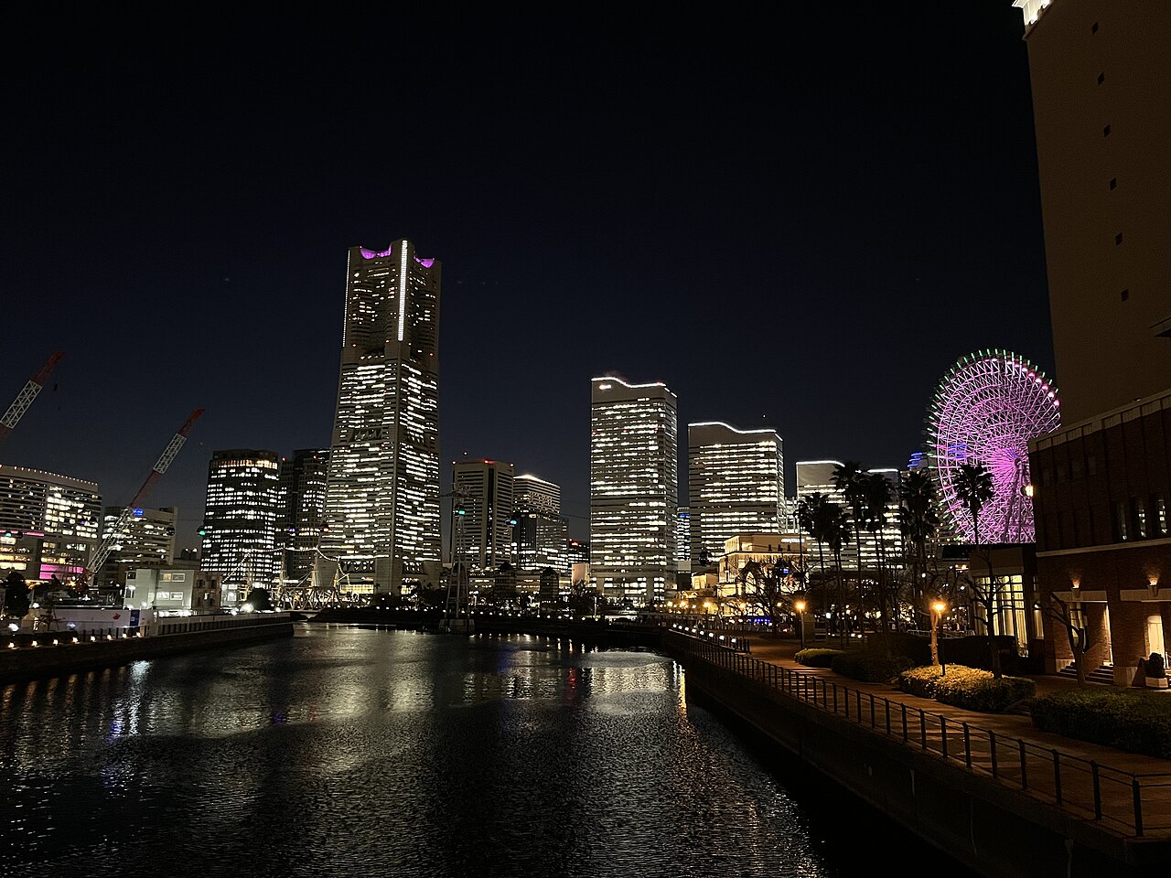 File:Minato Mirai - Yokohama Skyline March 2025.jpg