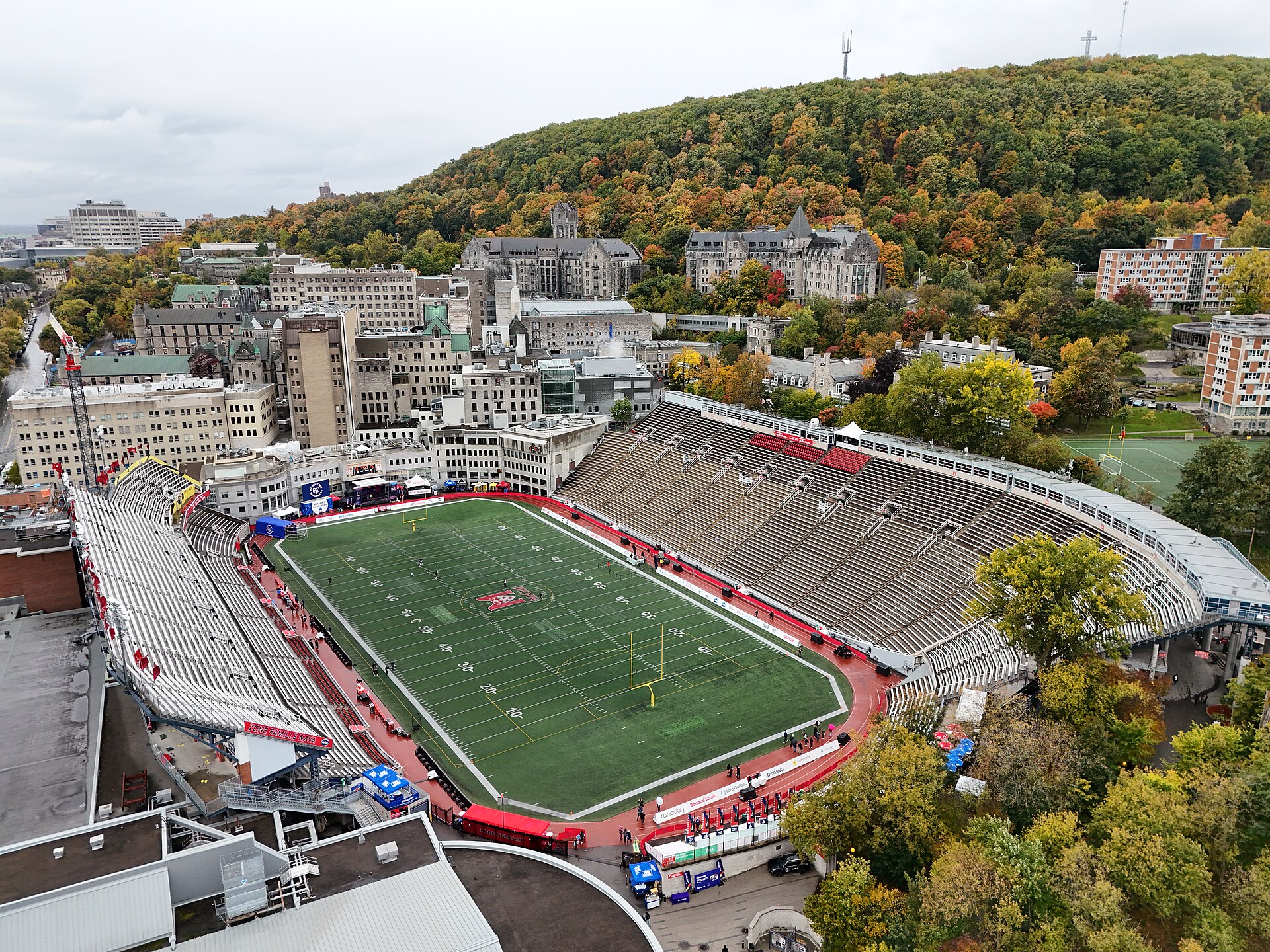 Percival Molson Memorial Stadium, home of the Montreal Alouettes