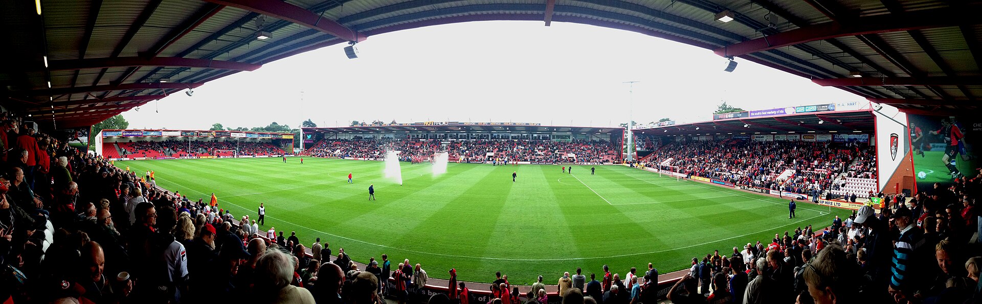 Vitality Stadium, home of AFC Bournemouth
