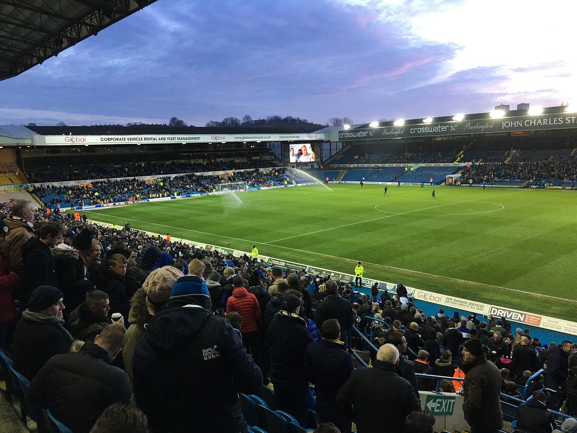 Elland Road, home of Leeds United