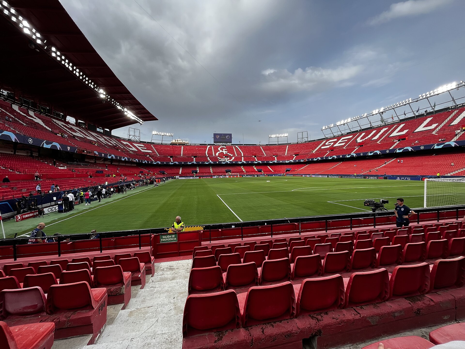 Ramón Sánchez Pizjuán Stadium, home of Sevilla