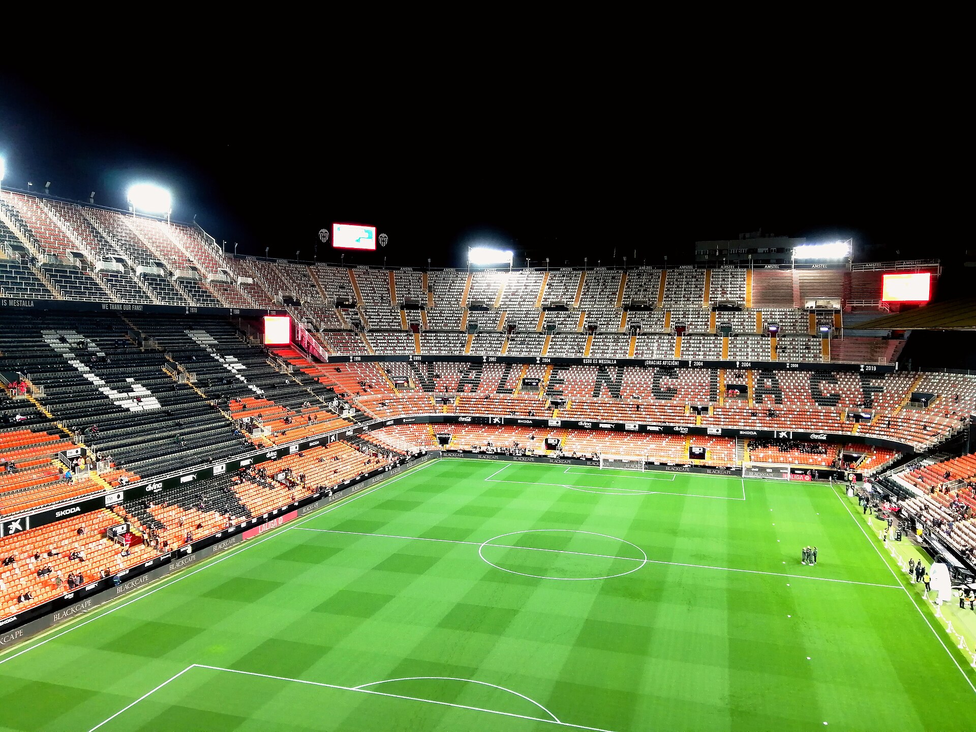 Mestalla Stadium, home of Valencia