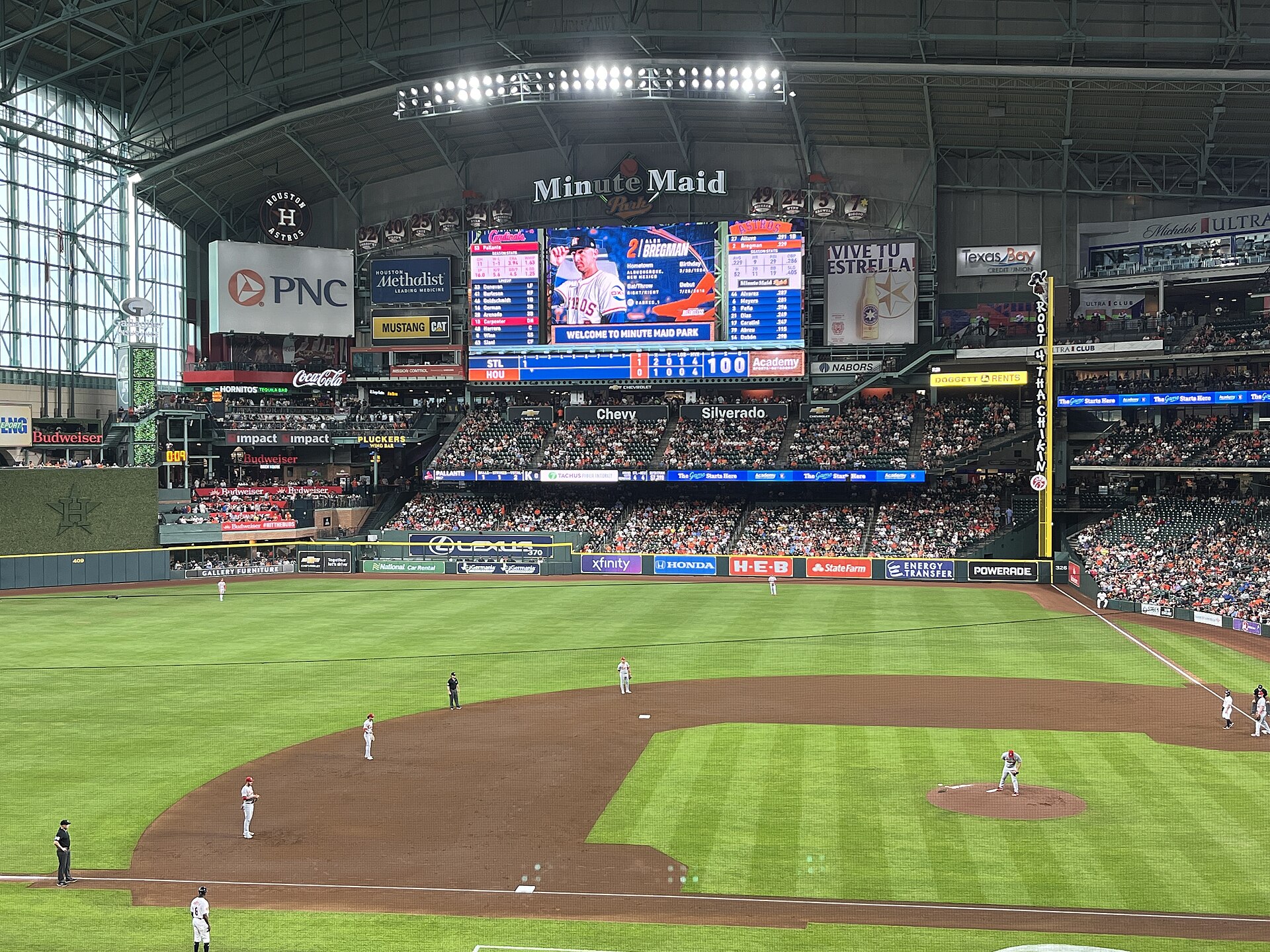 Daikin Park, home of the Houston Astros