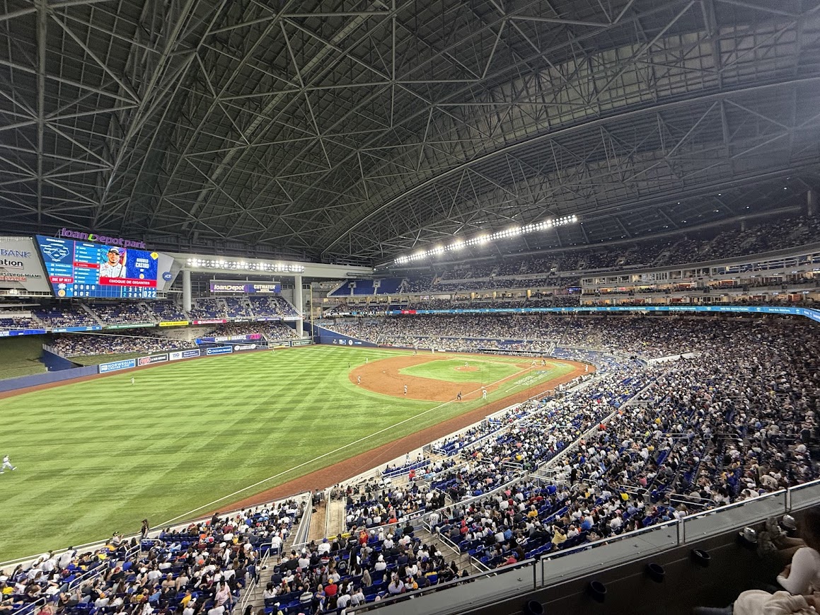 loanDepot park, home of the Miami Marlins