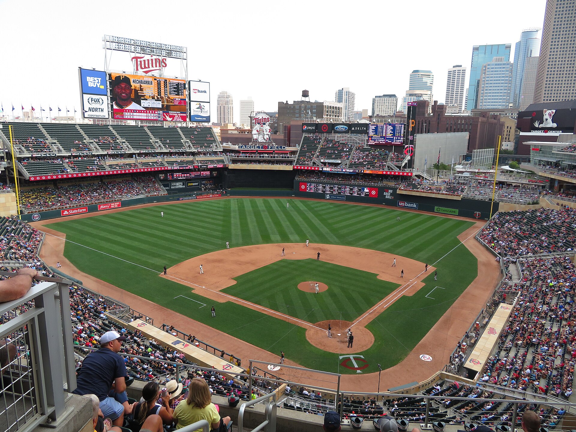 Target Field, home of the Minneapolis Twins