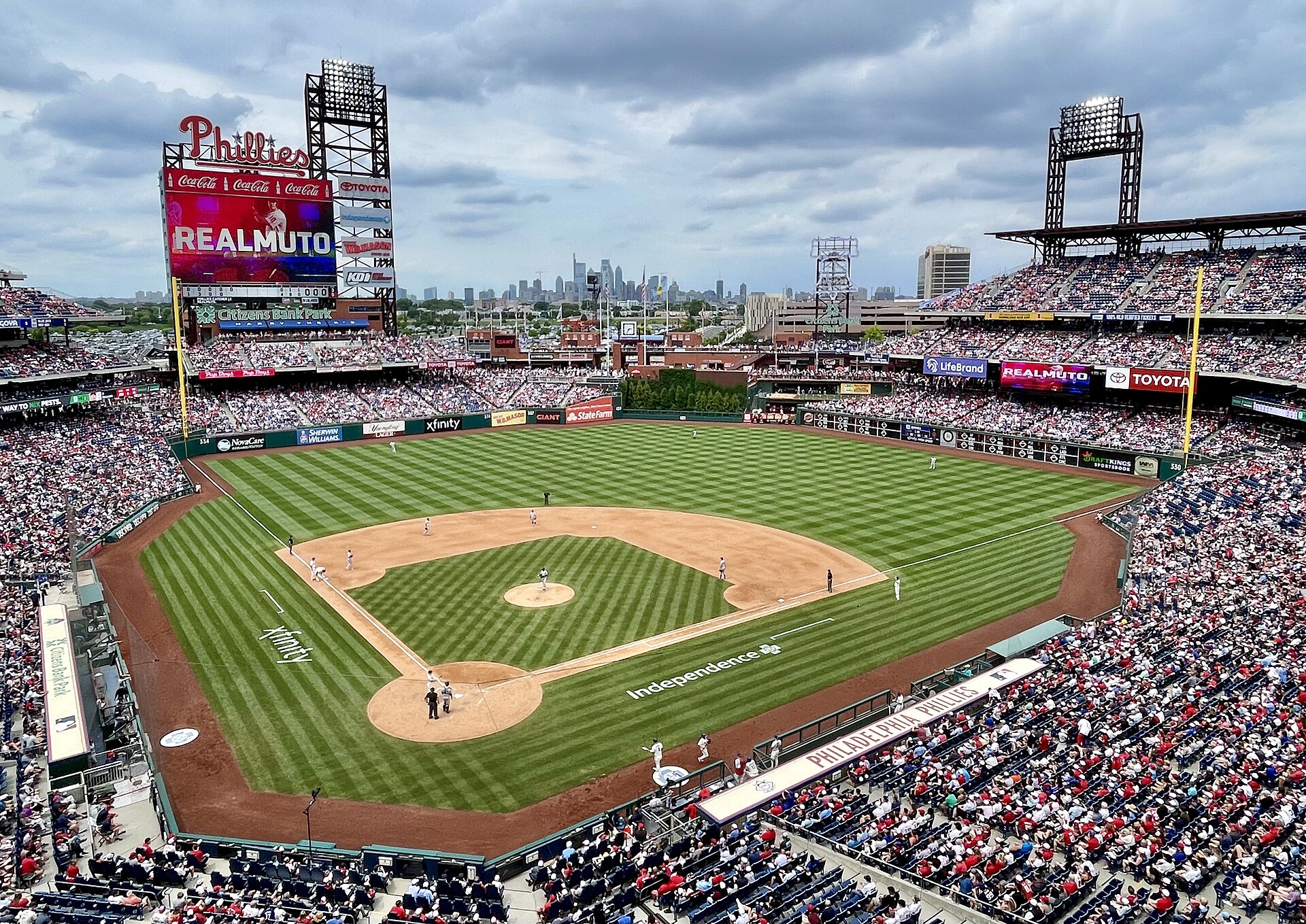 Citizens Bank Park, home of the Philadelphia Phillies