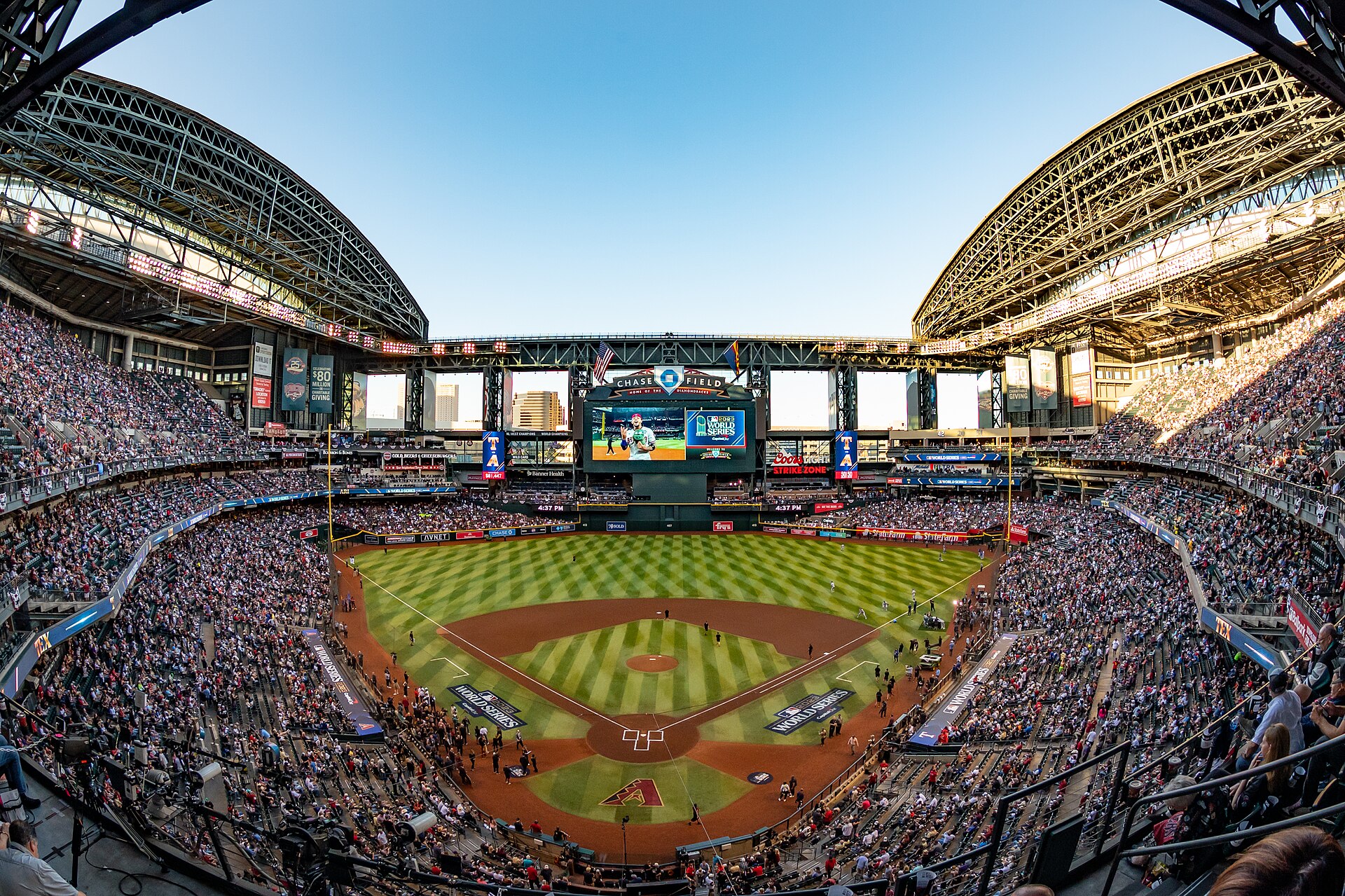 Chase Field, home of the Phoenix D-backs