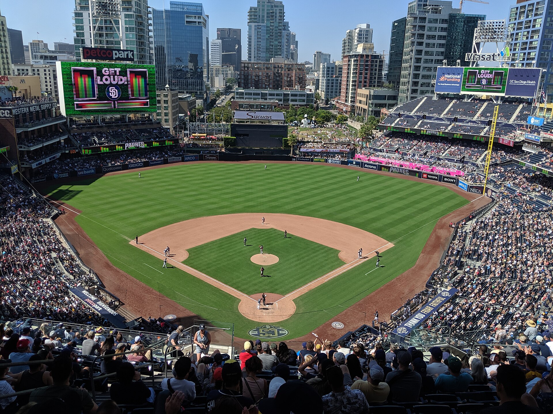 Petco Park, home of the San Diego Padres