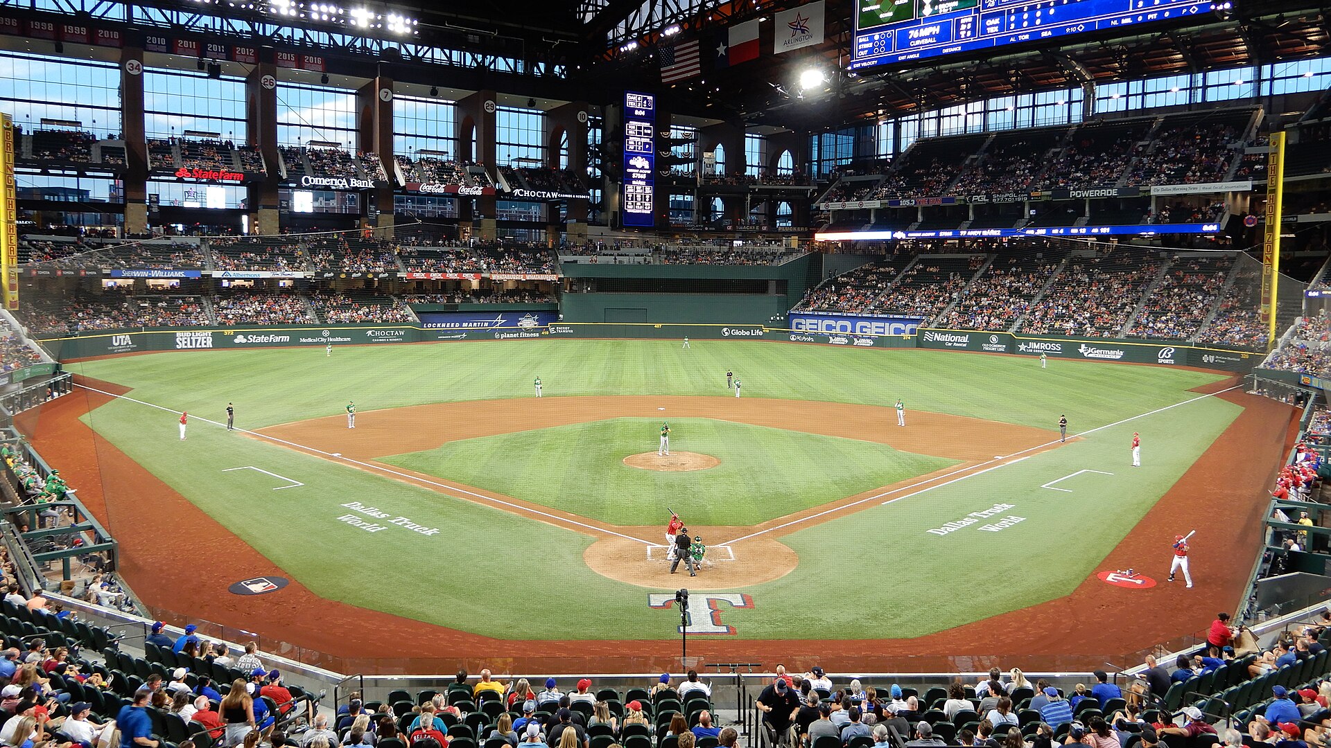 Globe Life Field, home of the Texas Rangers