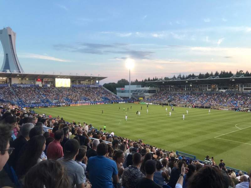Saputo Stadium, home of the CF Montréal