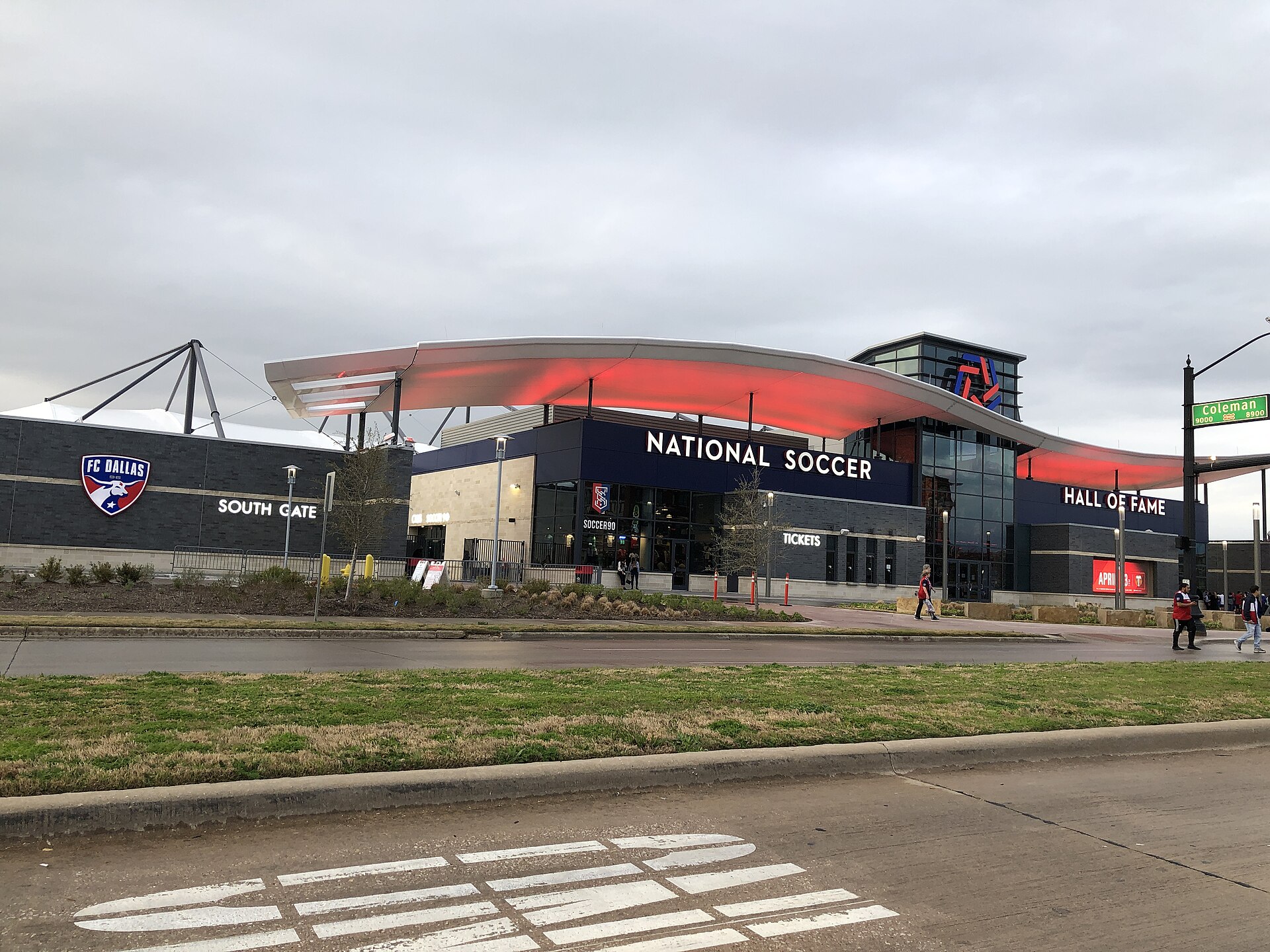 Toyota Stadium, home of the FC Dallas