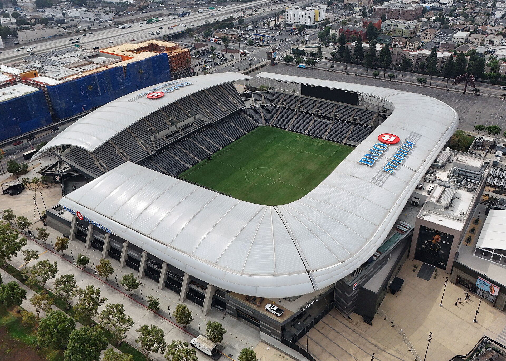 BMO Stadium, home of the LAFC