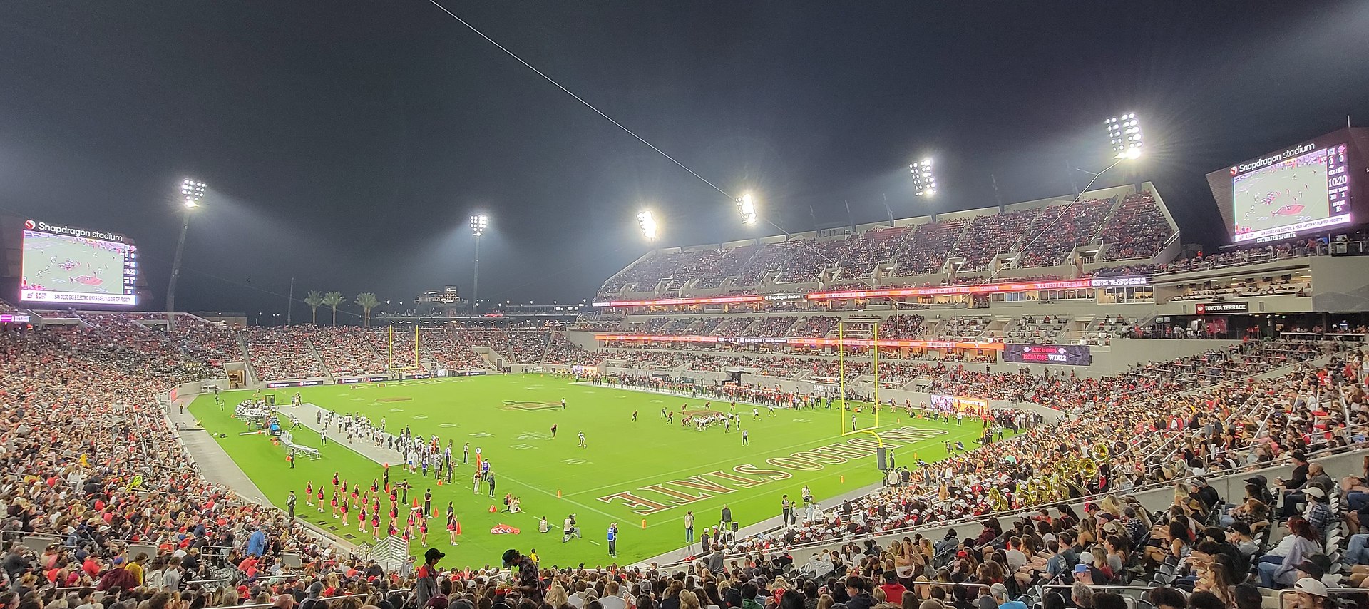 Snapdragon Stadium, home of the San Diego FC