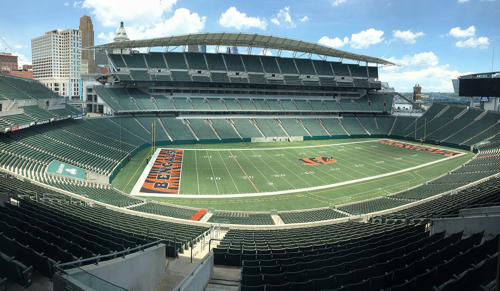 Paycor Stadium, home of the Cincinnati Bengals