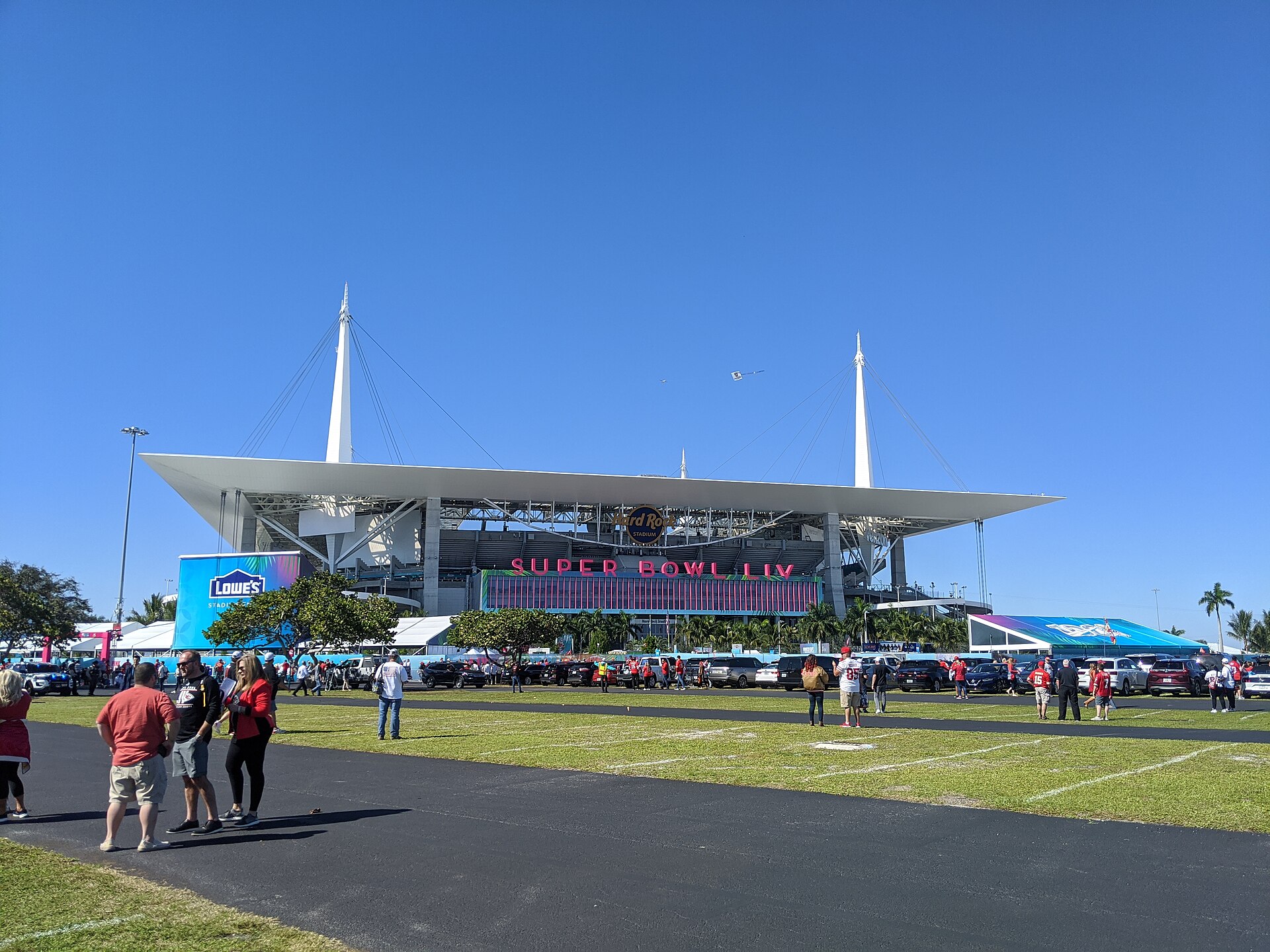 Hard Rock Stadium, home of the Miami Dolphins