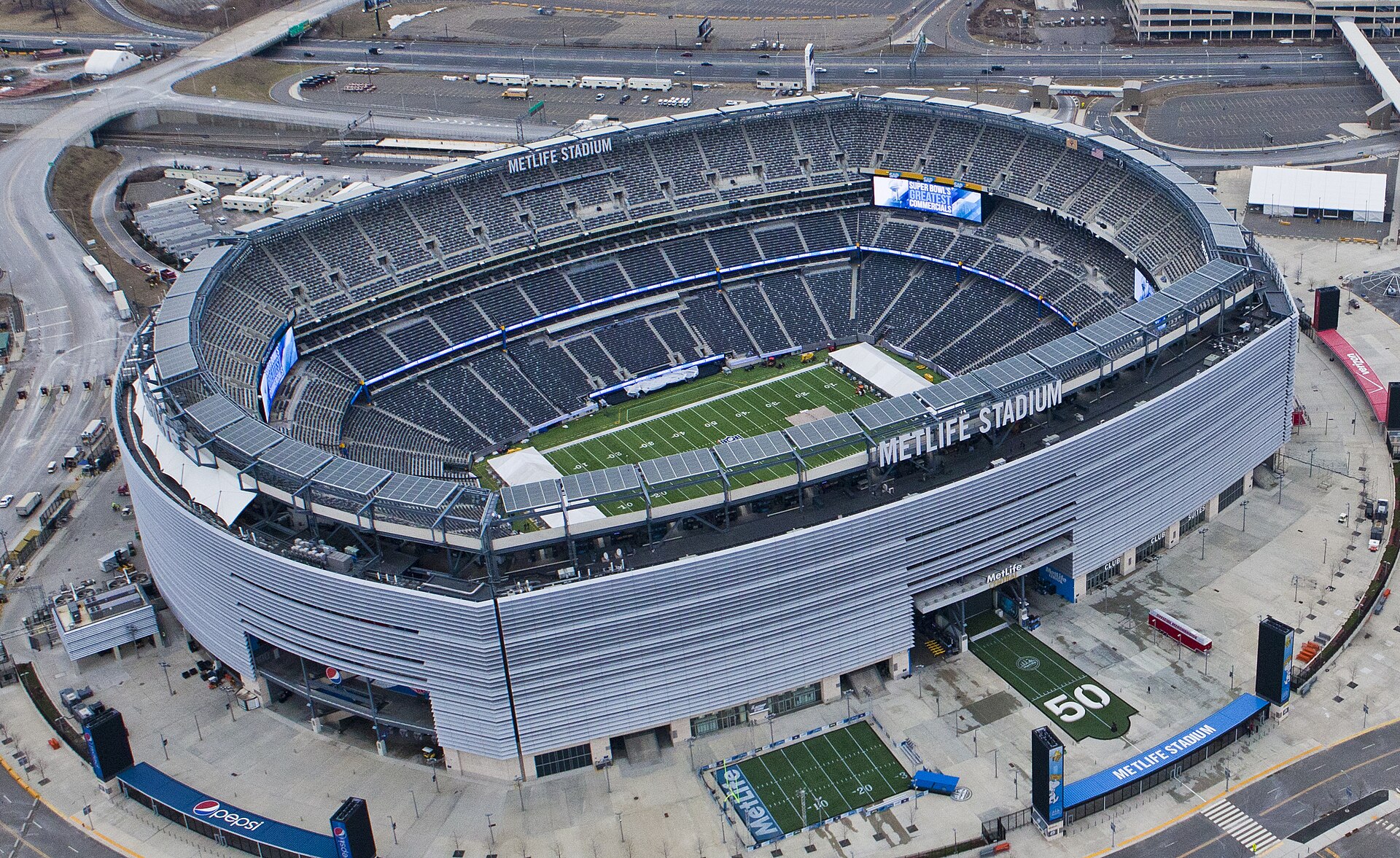 MetLife Stadium, home of the New York Jets