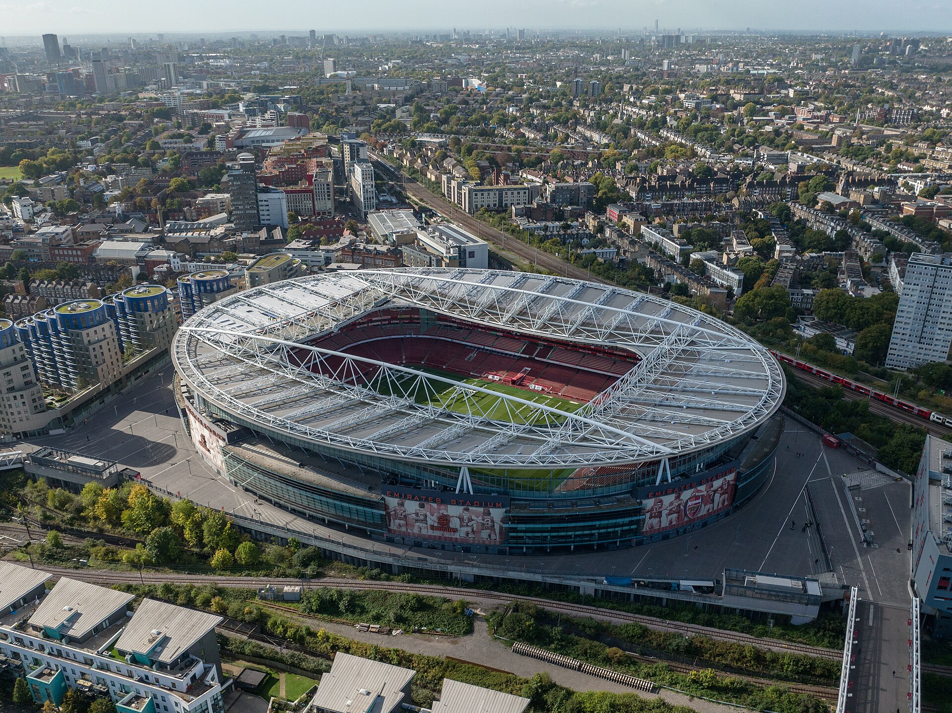 Emirates Stadium, home of Arsenal