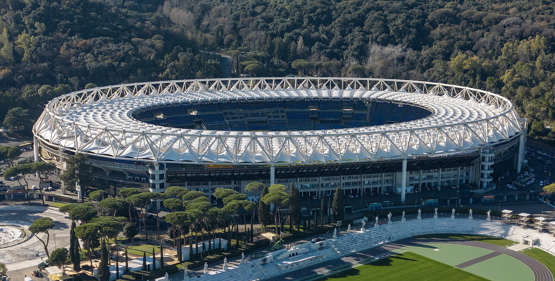 Olimpico, home of AS Roma