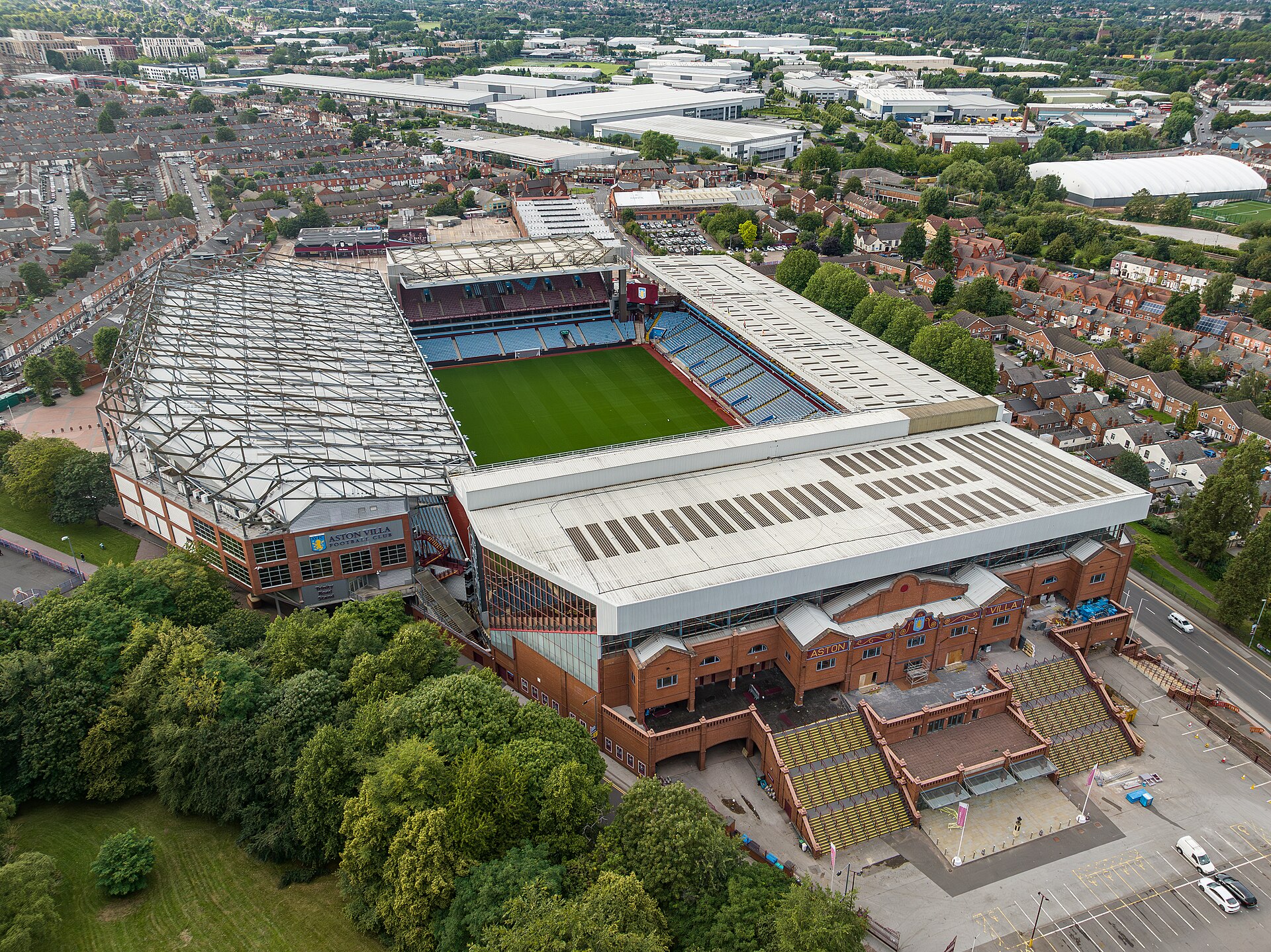 Villa Park, home of Aston Villa