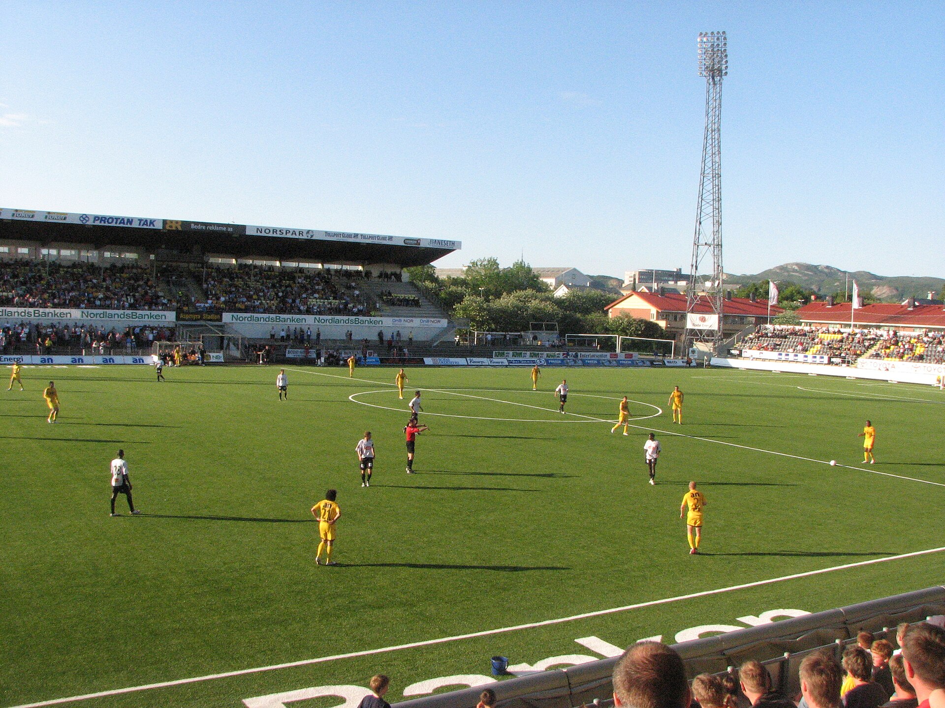 Aspmyra Stadion, home of Bodo/Glimt