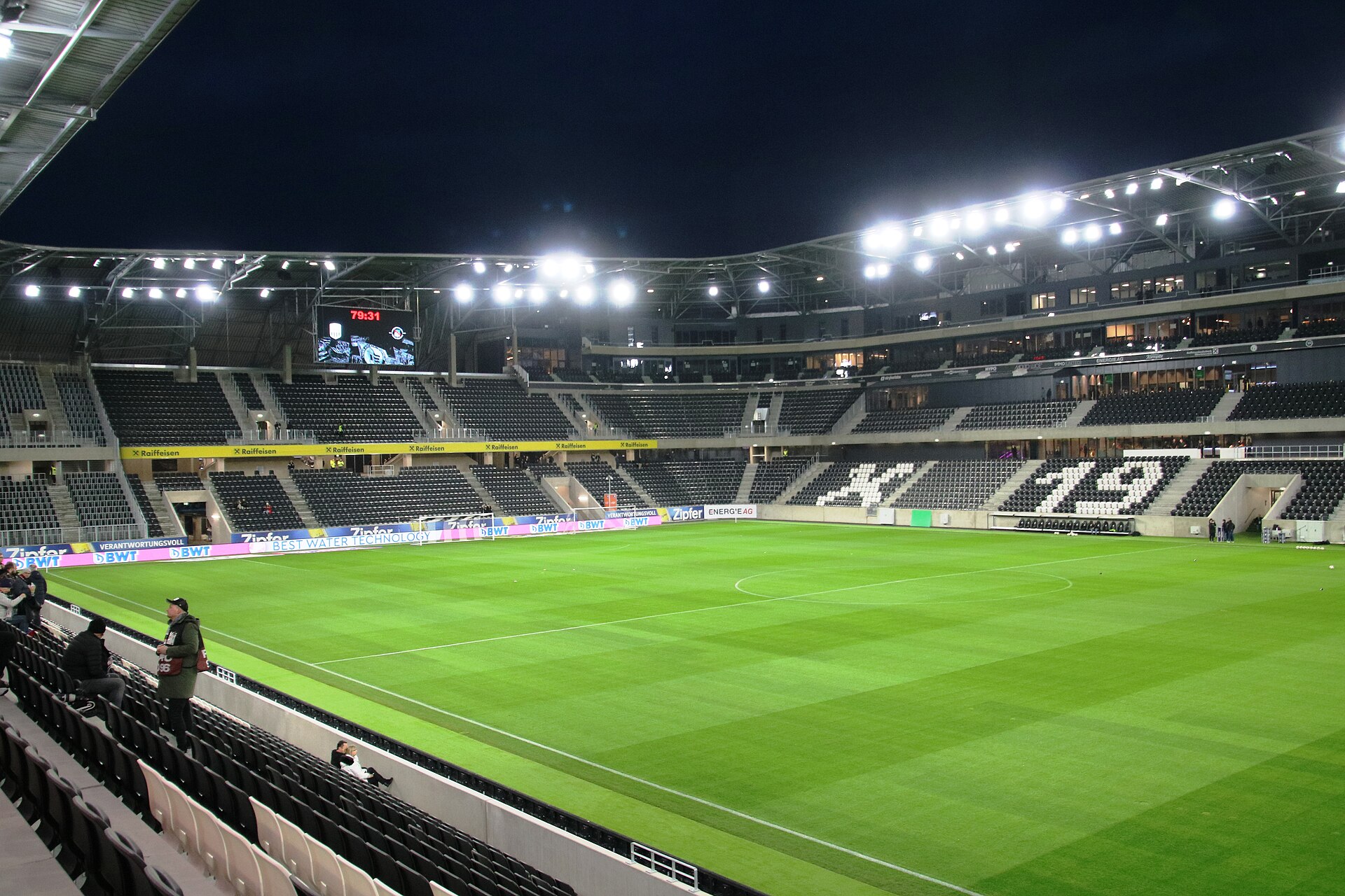 Raiffeisen Arena, home of LASK Linz
