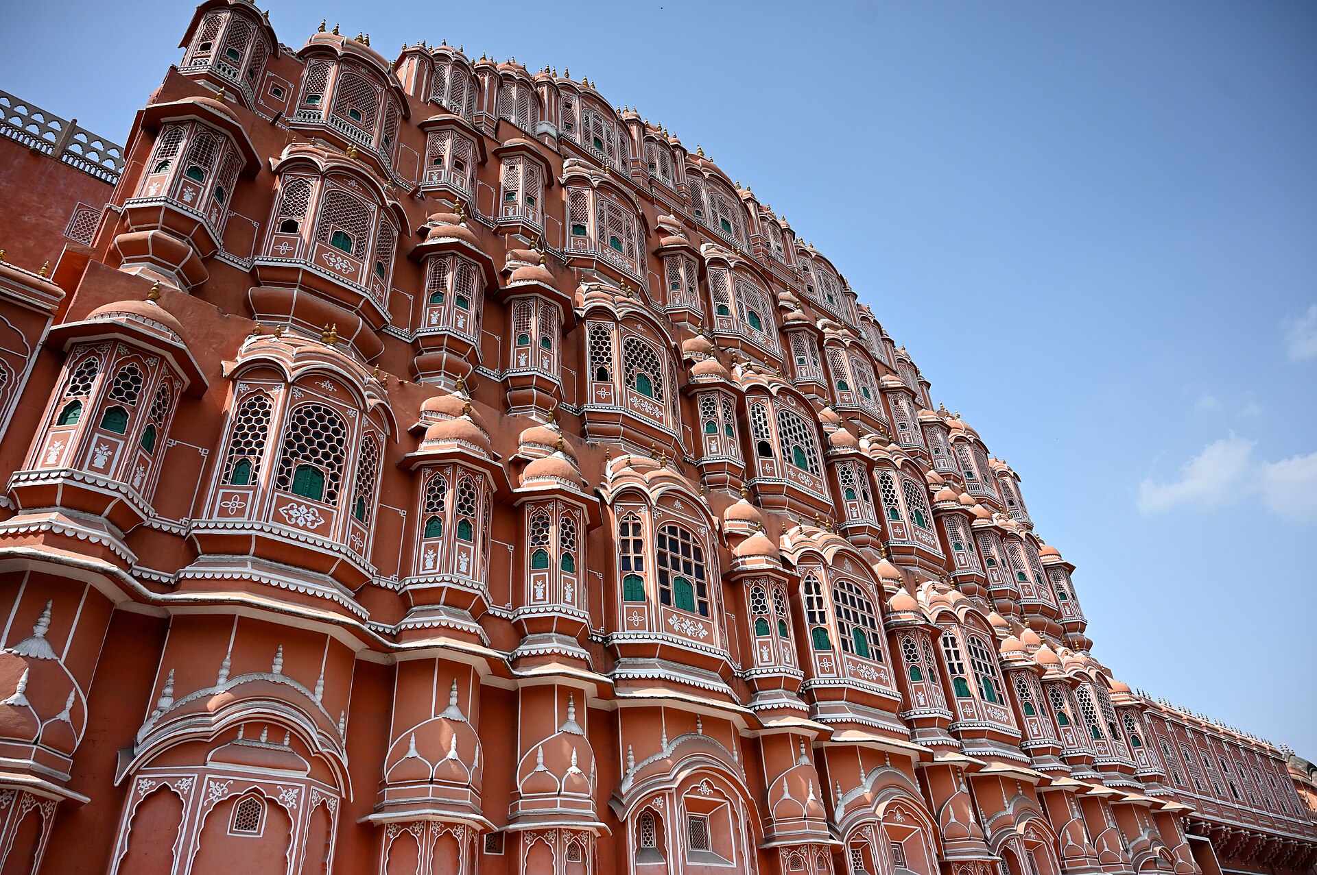 Hawa Mahal, the Palace of Winds in Jaipur.