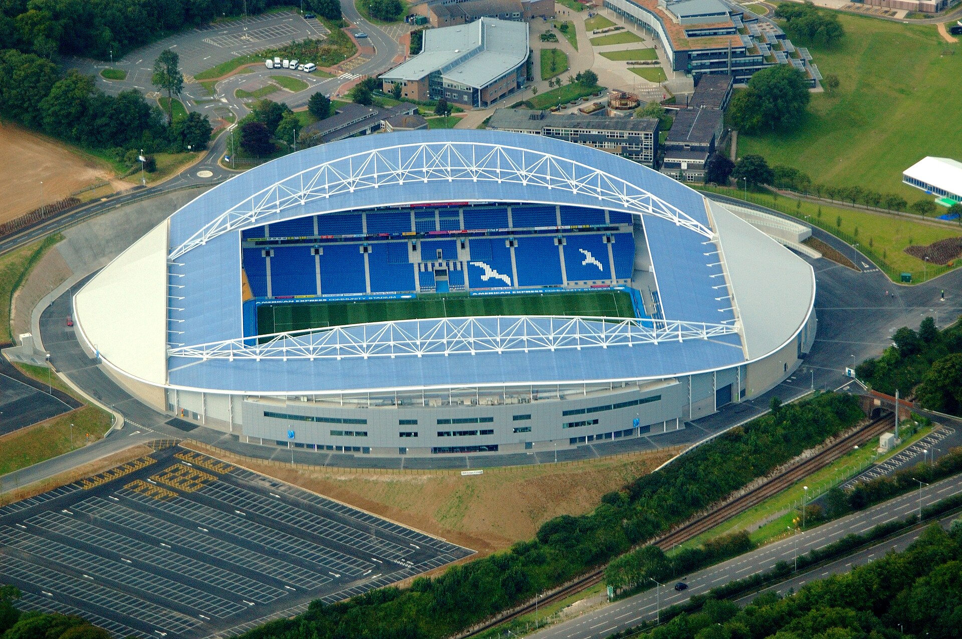 Amex Stadium in Falmer, home of Brighton & Hove Albion