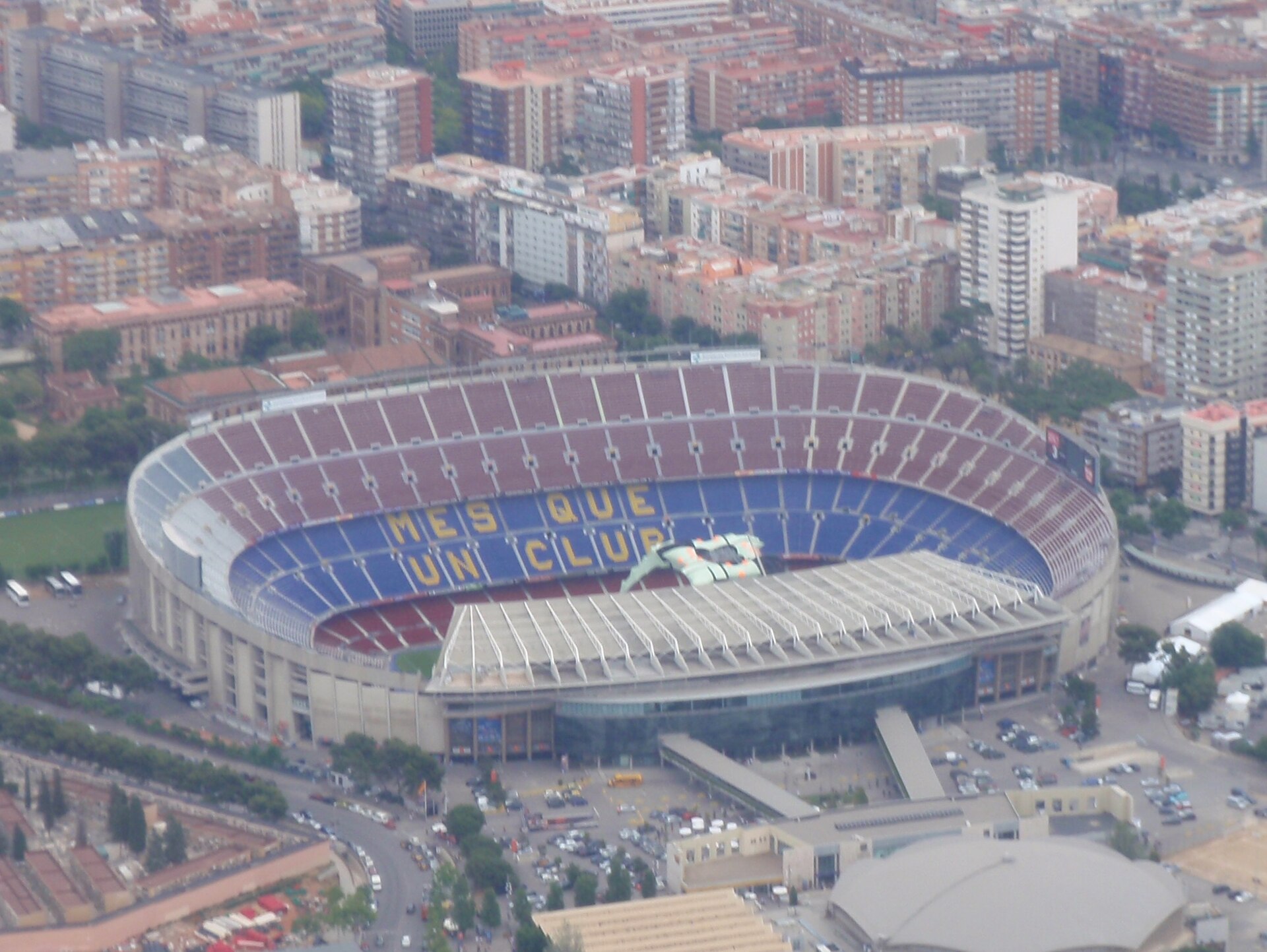 Camp Nou in Barcelona, home of FC Barcelona