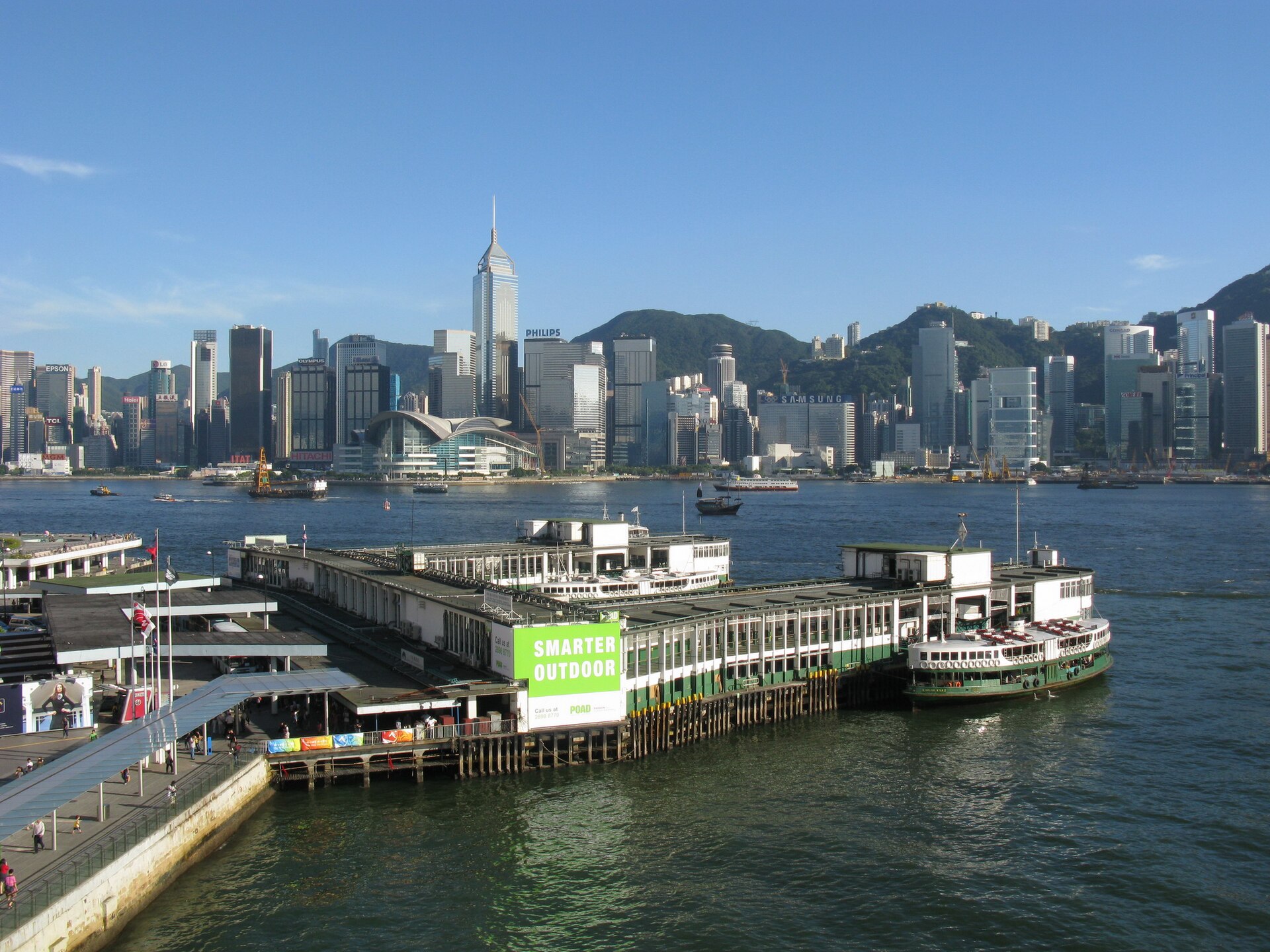 The Star Ferry: the cheapest great harbor crossing in the world.