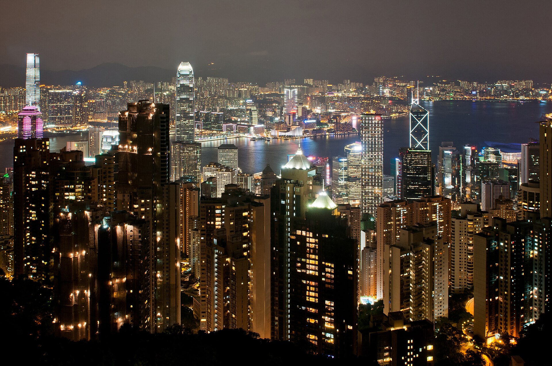 Victoria Peak: go late afternoon, stay for the lights.