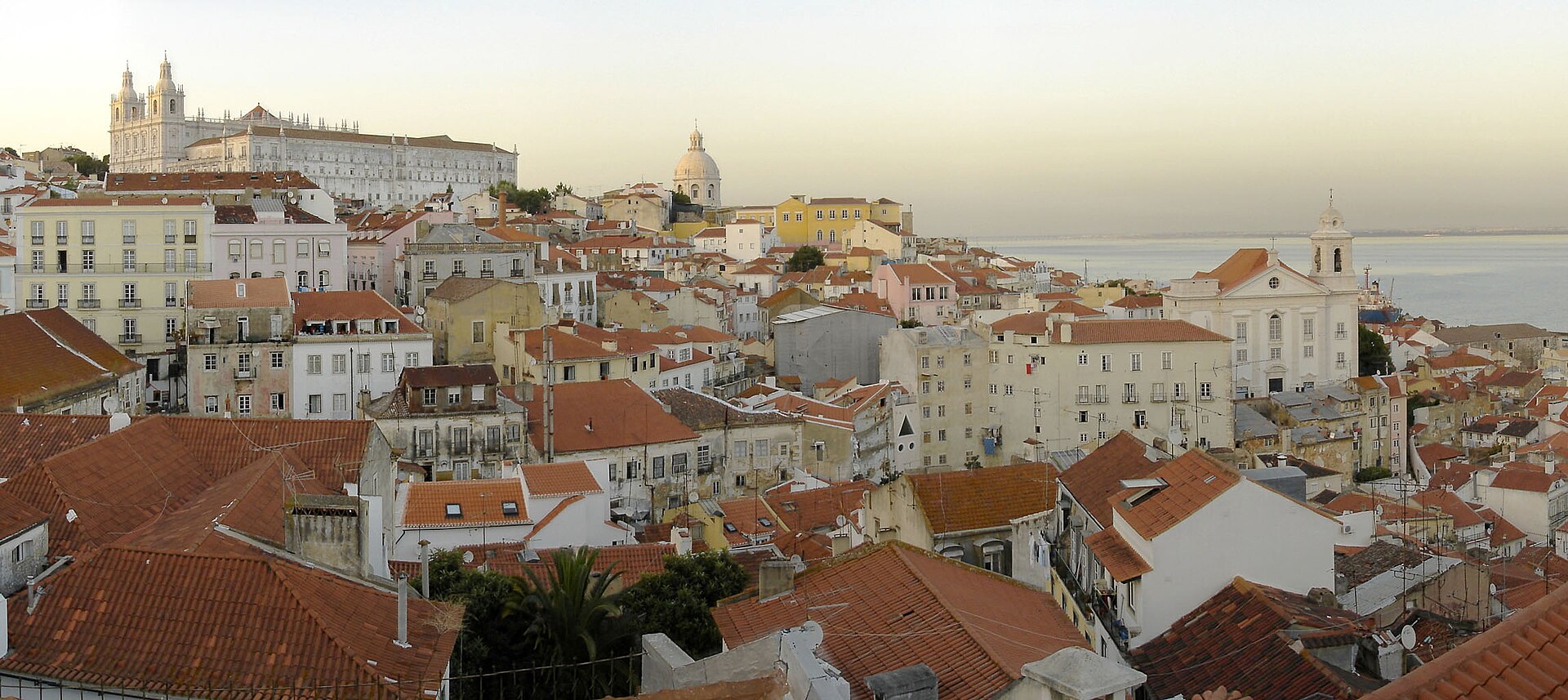 Alfama from the miradouros: the oldest quarter, best at golden hour.