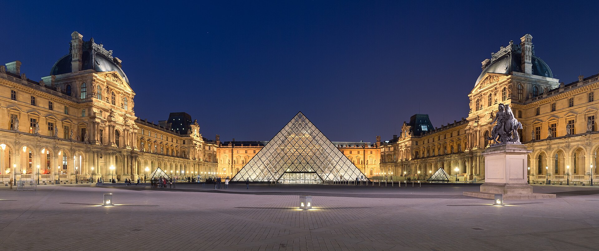 The Louvre stays open late on Wednesdays and Fridays, which pairs nicely with a fall evening.