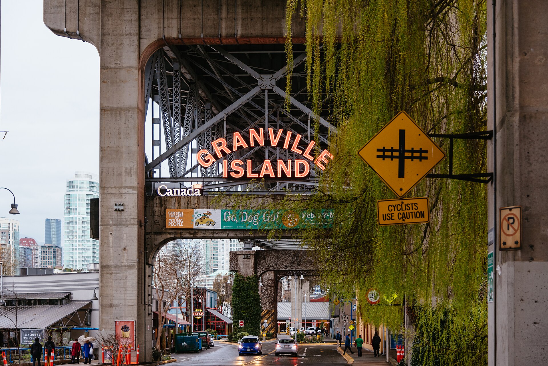 Granville Island's Public Market: go hungry, eat outside.