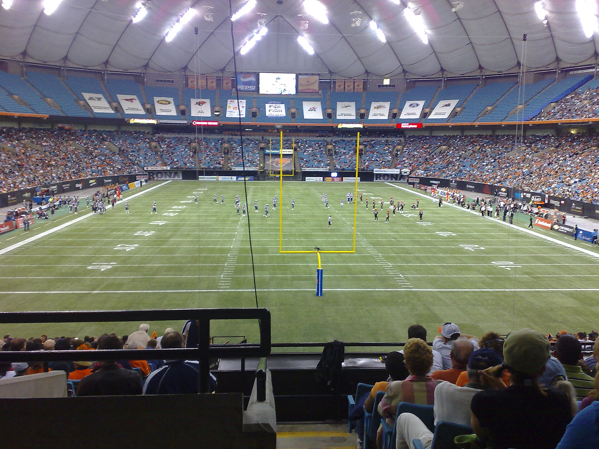 Seeing the Whitecaps in Vancouver: soccer under the BC Place roof
